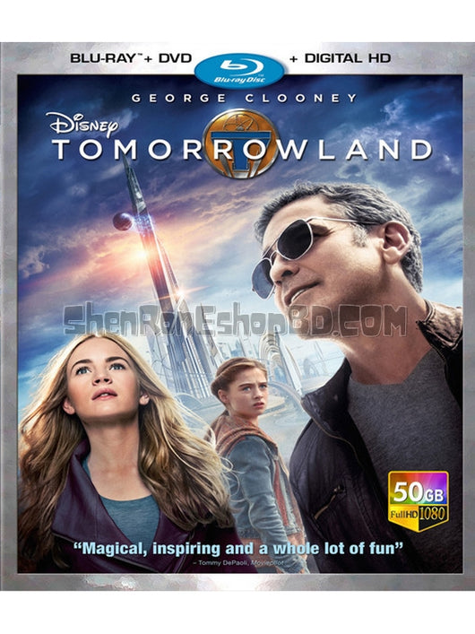 SRB04516 【明日世界/ 未來樂園/ Tomorrowland】電影 BD50G 不附粵配 附中文字幕 01碟