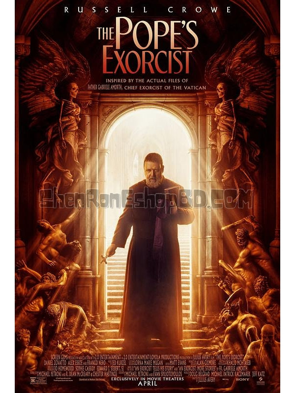 SRB34736 【教皇的驅魔人/ 教廷第一驅魔人 The Pope'S Exorcist‎】電影 BD25G 不附粵配 附中文字幕 01碟 正式版