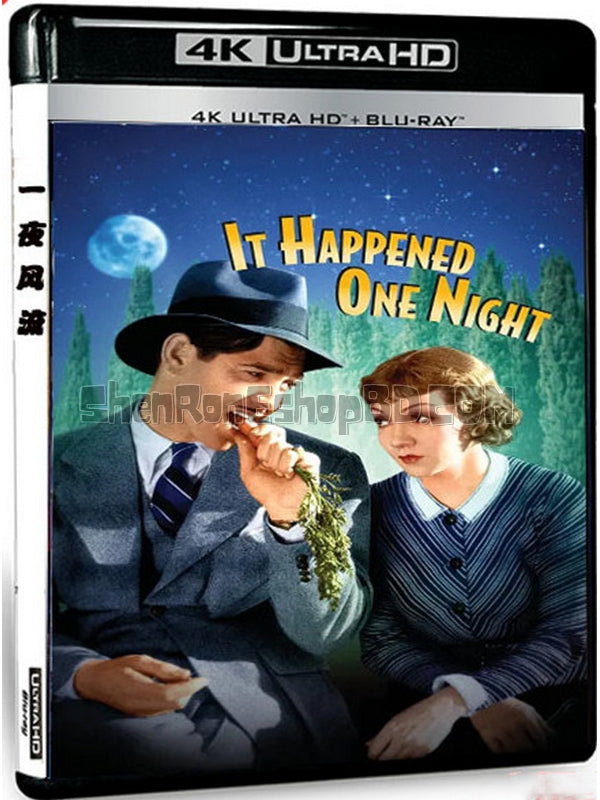 SRB34755 【一夜風流 It Happened One Night‎】電影 4KUHD 不附粵配 附中文字幕 01碟