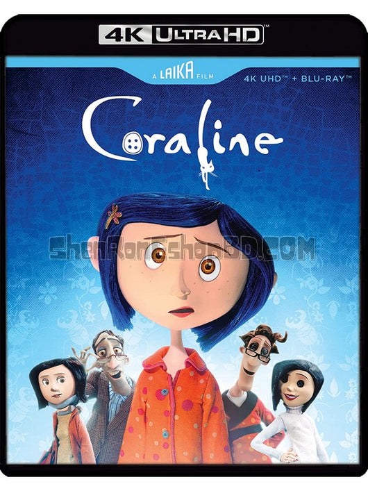 SRB34761 【鬼媽媽/ 怪誕隨意門 Coraline‎】動畫 4KUHD 不附粵配 附中文字幕 01碟