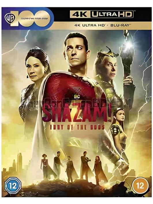 SRB34878 【雷霆沙贊2：眾神之怒 Shazam! Fury Of The Gods‎】電影 4KUHD 不附粵配 附中文字幕 01碟