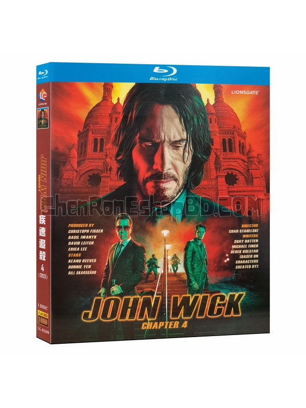 SRB34935 【疾速追殺4/ 捍衛任務4 John Wick：Chapter 4‎】電影 BD25G 不附粵配 附中文字幕 01碟 正式版