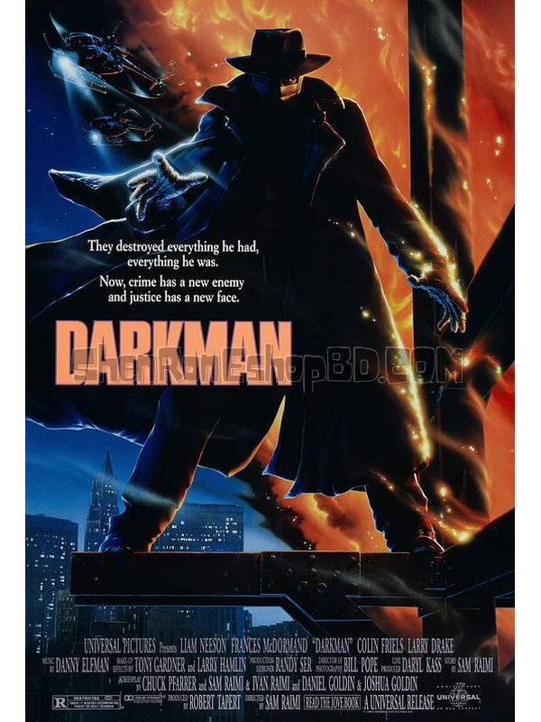 SRB35126 【變形黑俠/ 隱形黑俠 Darkman】電影 BD25G 不附粵配 附中文字幕 01碟