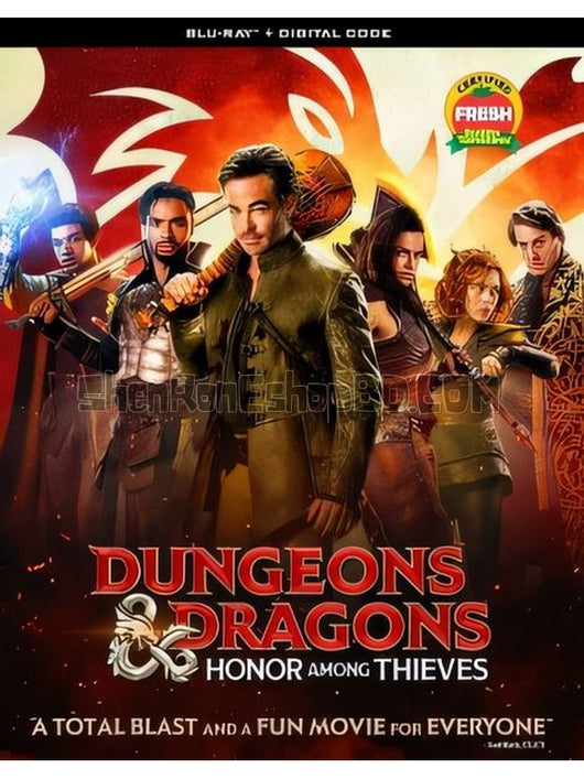 SRB35373 【龍與地下城：俠盜榮耀 Dungeons & Dragons：Honor Among Thieves‎】電影 BD25G 不附粵配 不附中文字幕 01碟 正式版