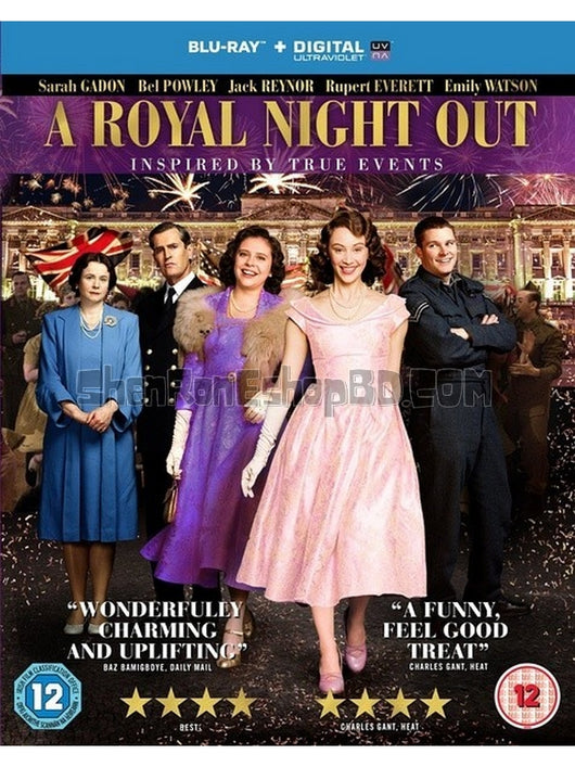 SRB04597 【公主夜遊記/ 皇家公主出走記 A Royal Night Out】劇集 BD25G 不附粵配 附中文字幕 01碟