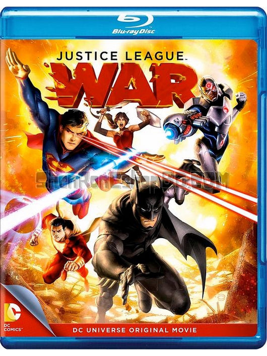 SRB35803 【正義聯盟：戰爭 Justice League：War】動畫 BD50G 不附粵配 附中文字幕 01碟