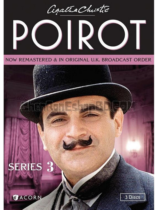 SRB35903 【大偵探波洛 第三季 Agatha Christie'S Poirot Season 3】劇集 BD50G 不附粵配 附中文字幕 04碟