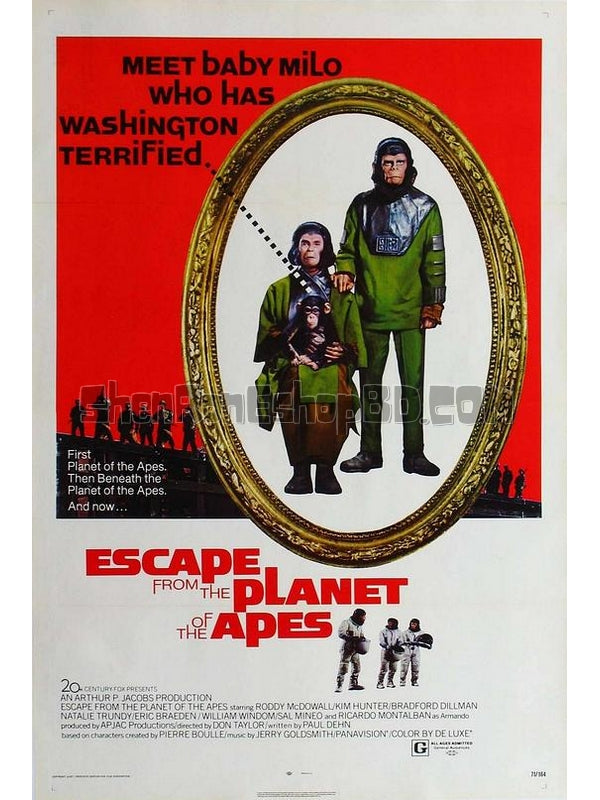 SRB35908 【逃離猩球/ 人猿星球3 Escape From The Planet Of The Apes】電影 BD50G 不附粵配 附中文字幕 01碟