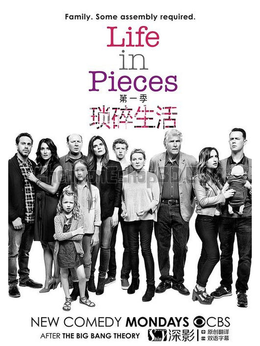 SRB35971 【生活點滴 第一季 Life In Pieces Season 1‎】劇集 BD25G 不附粵配 附中文字幕 03碟