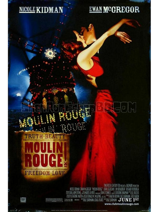 SRB36257 【紅磨坊/ 夢斷花都 Moulin Rouge!‎】劇集 BD25G 不附粵配 附中文字幕 01碟