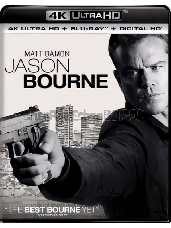 SRB36288 【諜影重重5 Jason Bourne‎】電影 BD25G 不附粵配 附中文字幕 01碟