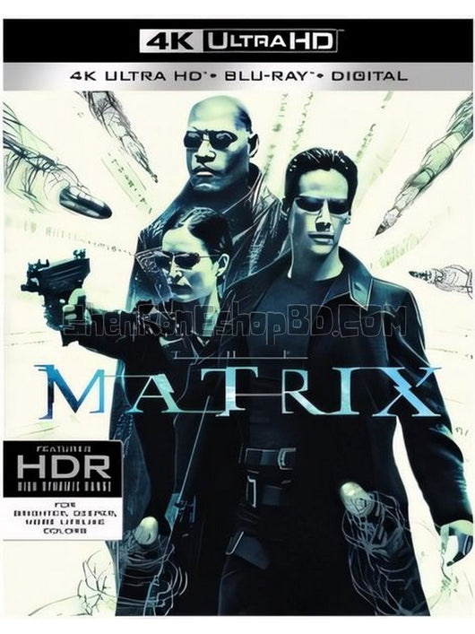 SRB36292 【駭客帝國1：The Matrix‎】電影 BD25G 不附粵配 附中文字幕 01碟