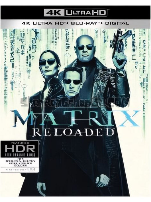 SRB36293 【駭客帝國2：重裝上陣 The Matrix Reloaded‎】電影 BD25G 不附粵配 附中文字幕 01碟