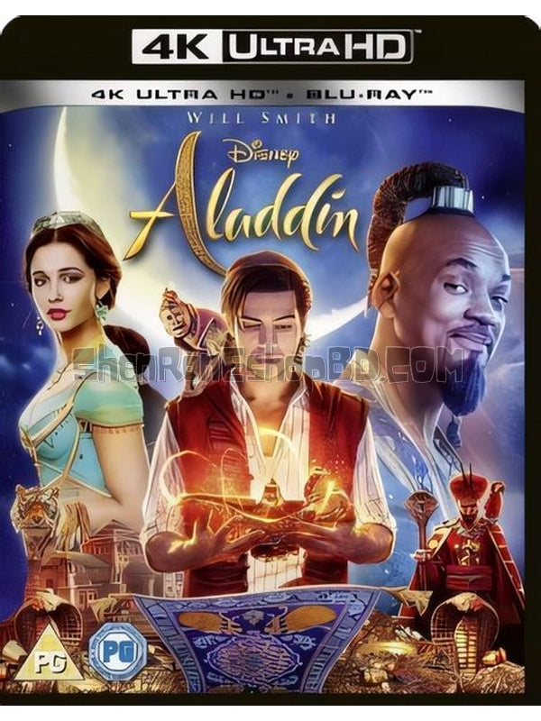 SRB36307 【阿拉丁真人版 Aladdin‎】電影 BD25G 不附粵配 附中文字幕 01碟