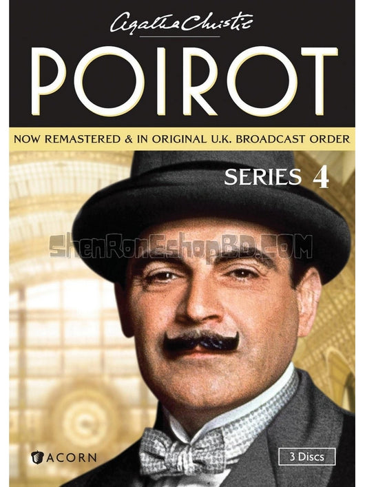 SRB36435 【大偵探波洛 第四季 Agatha Christie'S Poirot Season 4】劇集 BD25G 不附粵配 附中文字幕 03碟