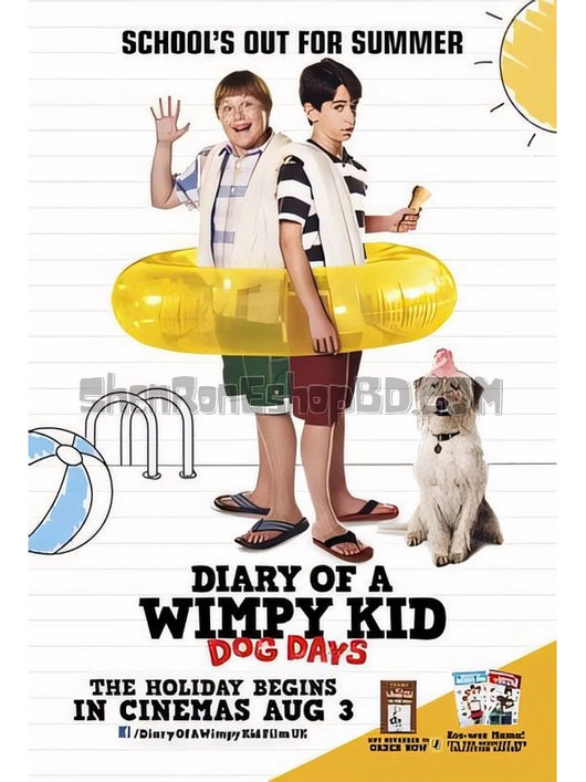 SRB36565 【小屁孩日記3/ 遜咖冒險王3 Diary Of A Wimpy Kid：Dog Days】電影 BD50G 不附粵配 附中文字幕 01碟