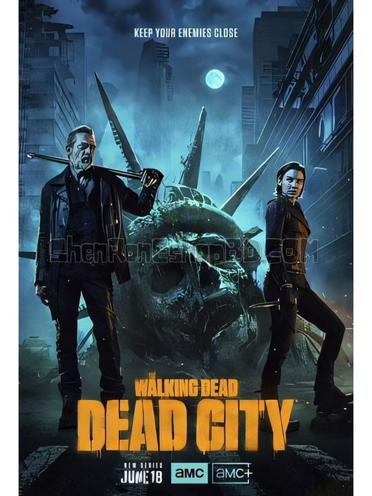 SRB36606 【行屍走肉：死城 第一季 The Walking Dead：Dead City Season 1‎】劇集 BD25G 不附粵配 附中文字幕 02碟 正式版