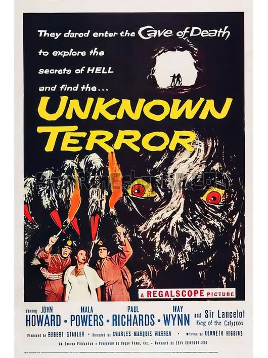 SRB36781 【未知的恐懼 The Unknown Terror】電影 BD50G 不附粵配 附中文字幕 01碟