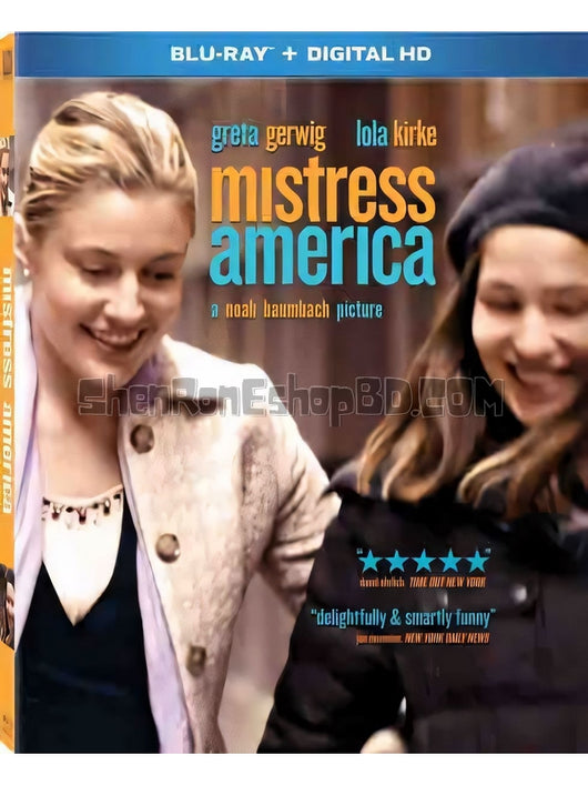 SRB04698 【美國女主人/ 紐約新鮮人 Mistress America】電影 BD25G 不附粵配 附中文字幕 01碟