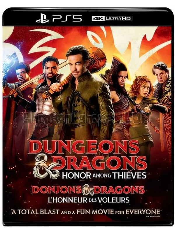 SRB36925 【龍與地下城：俠盜榮耀 Dungeons & Dragons：Honor Among Thieves‎】電影 BD25G 不附粵配 附中文字幕 01碟