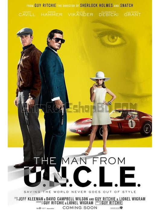 SRB04725 【秘密特工/ 紳士密令/ 特務型戰 The Man From U.N.C.L.E.】電影 BD25G 不附粵配 附中文字幕 01碟