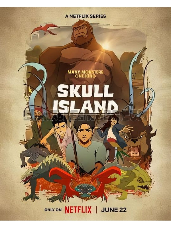 SRB37140 【骷髏島 Skull Island‎】動畫 BD25G 不附粵配 附中文字幕 02碟