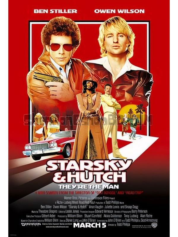 SRB37244 【警界雙雄/ 極速雙雄 Starsky & Hutch】電影 BD50G 不附粵配 附中文字幕 01碟