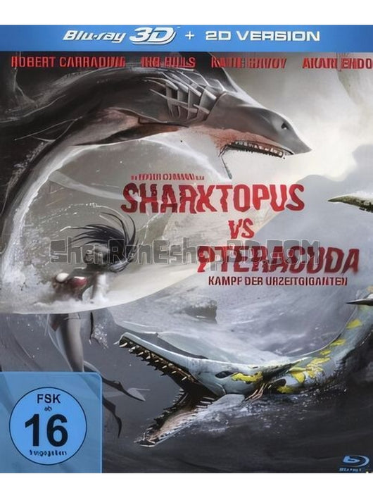 SRB04737 【八爪狂鯊大戰梭魚翼龍 ()Shark Topus Vs. Pteracuda】電影 3D 不附粵配 附中文字幕 01碟