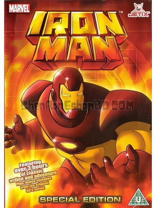 SRB37999 【鋼鐵俠/ 鐵人動畫版 Iron Man‎】動畫 BD25G 不附粵配 附中文字幕 02碟