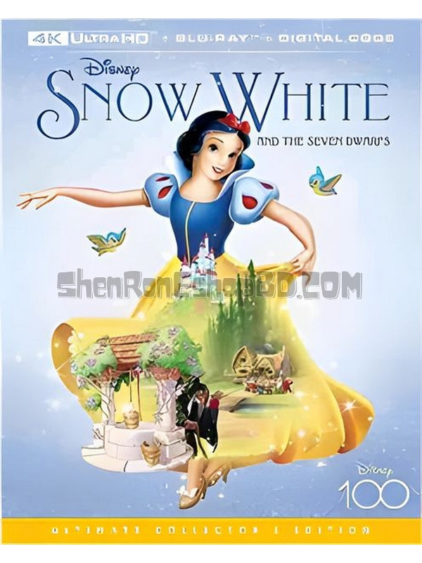 SRB38264 【白雪公主和七個小矮人 Snow White And The Seven Dwarfs】動畫 4KUHD 不附粵配 附中文字幕 01碟