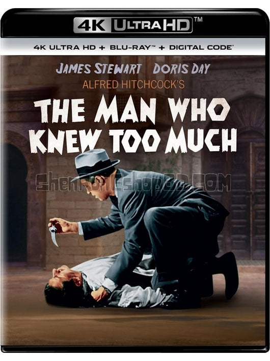 SRB38400 【擒凶記 The Man Who Knew Too Much‎】電影 4KUHD 不附粵配 附中文字幕 01碟