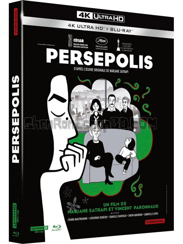 SRB38409 【我在伊朗長大/ 茉莉人生 Persepolis】動畫 4KUHD 不附粵配 附中文字幕 01碟