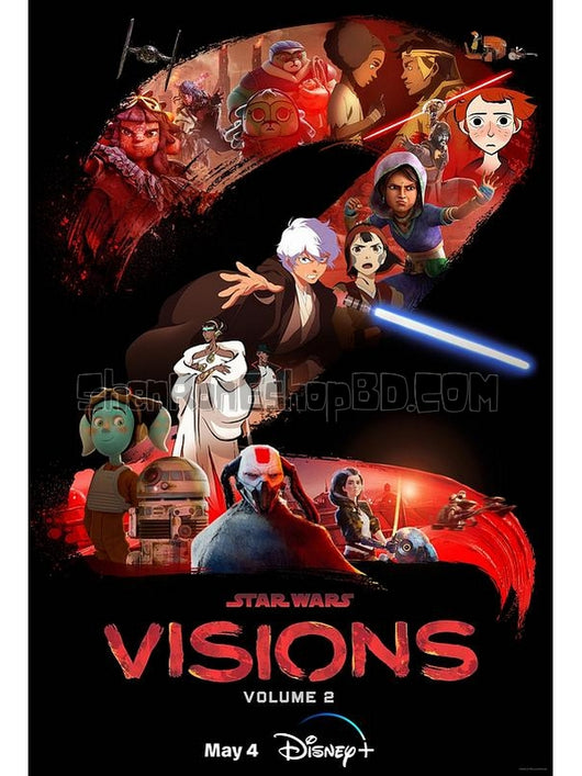 SRB38613 【星球大戰：幻境 第二季 Star Wars：Visions Season 2‎】動畫 BD25G 不附粵配 附中文字幕 02碟