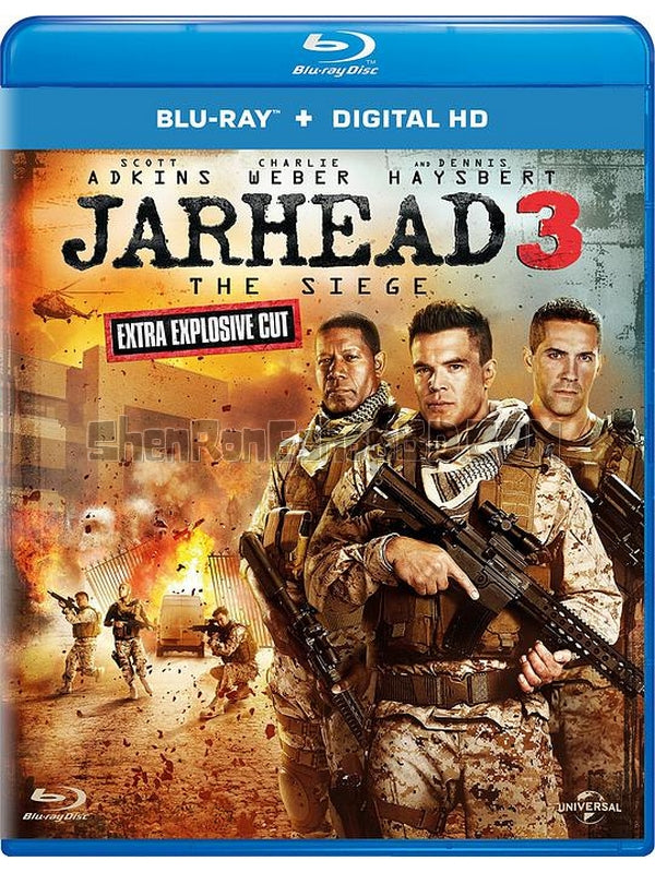 SRB04884 【鍋蓋頭3：絕地反擊 平頭日記3：火網圍城 Jarhead 3：The Siege】電影 BD25G 不附粵配 附中文字幕 01碟