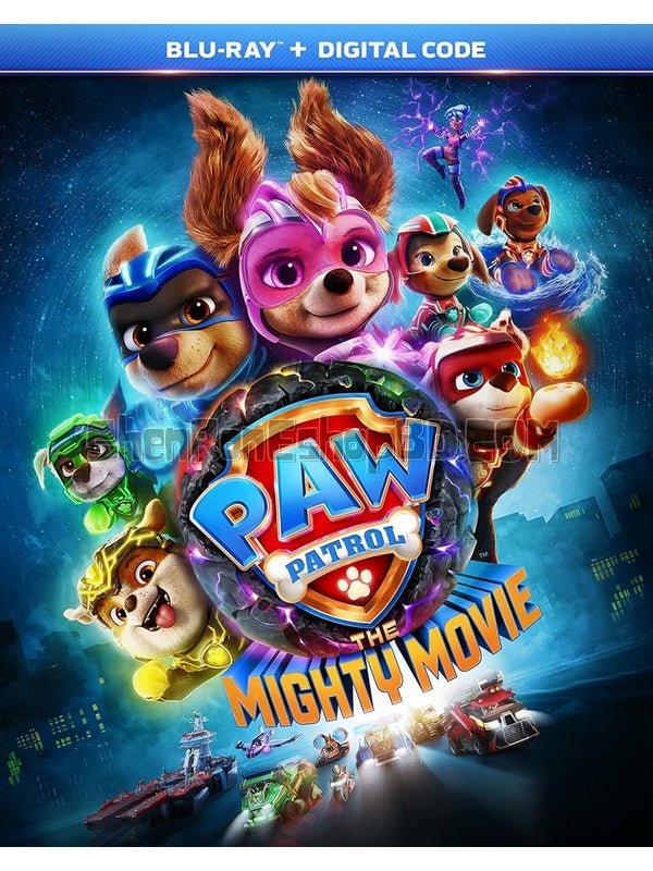 SRB39212 【汪汪隊立大功大電影2：超能大冒險 Paw Patrol：The Mighty Movie】動畫 BD50G 不附粵配 附中文字幕 01碟