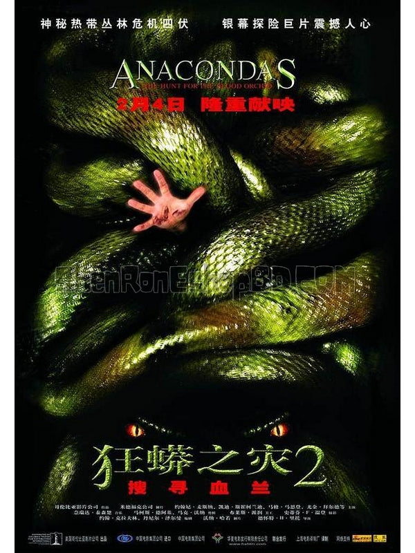 SRB39309 【狂蟒之災2 Anacondas：The Hunt For The Blood Orchid‎】電影 BD25G 不附粵配 附中文字幕 01碟