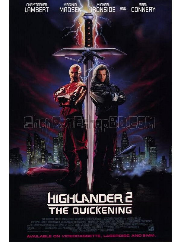 SRB39315 【高地人2：天幕之戰 Highlander Ii：The Quickening‎】電影 BD25G 不附粵配 附中文字幕 01碟