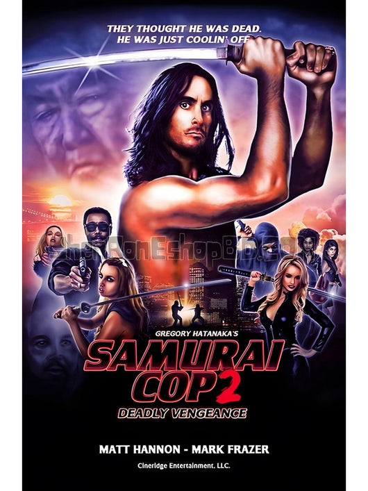 SRB04939 【武士警察2：致命復仇 Samurai Cop 2：Deadly Vengeance】電影 BD25G 不附粵配 附中文字幕 01碟