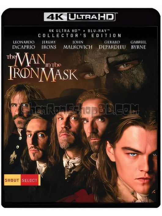 SRB39519 【鐵面人/ 鐵面王子 The Man In The Iron Mask‎】電影 4KUHD 不附粵配 附中文字幕 01碟