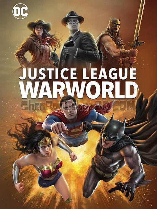 SRB39623 【正義聯盟：戰爭世界 Justice League：Warworld】動畫 BD50G 不附粵配 附中文字幕 01碟