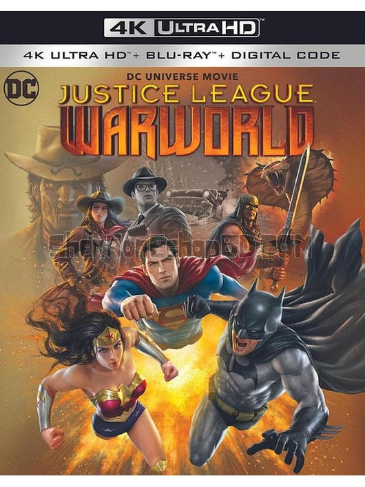 SRB39624 【正義聯盟：戰爭世界 Justice League：Warworld】動畫 4KUHD 不附粵配 附中文字幕 01碟