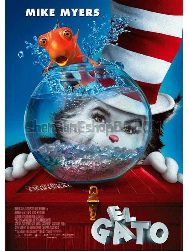 SRB39688 【戴帽子的貓/ 反鬥靈貓 The Cat In The Hat】電影 BD50G 不附粵配 附中文字幕 01碟