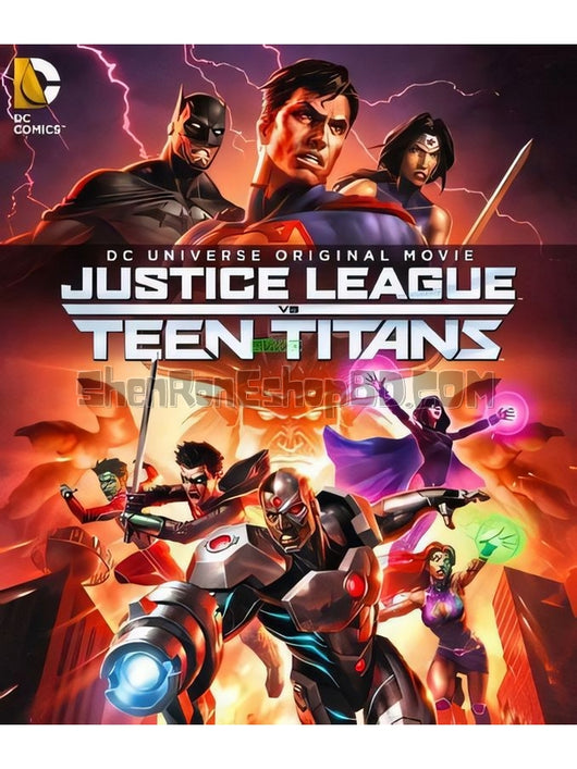 SRB05035 【正義聯盟大戰少年泰坦 Justice League Vs Teen Titans】動畫 BD25G 不附粵配 附繁中字幕 01碟