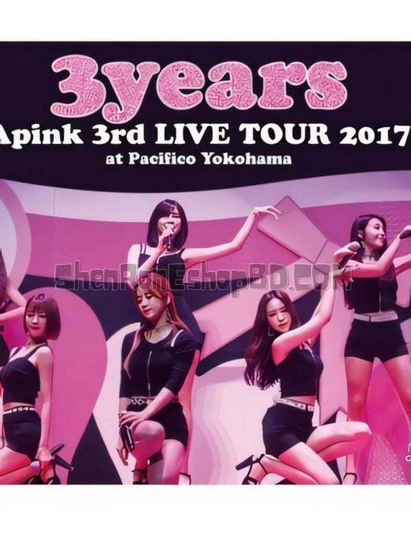 SRB40718 【Apink 3Rd Live Tour 2017 橫濱演唱會】音樂 BD25G 不附粵配 不附中文字幕 01碟