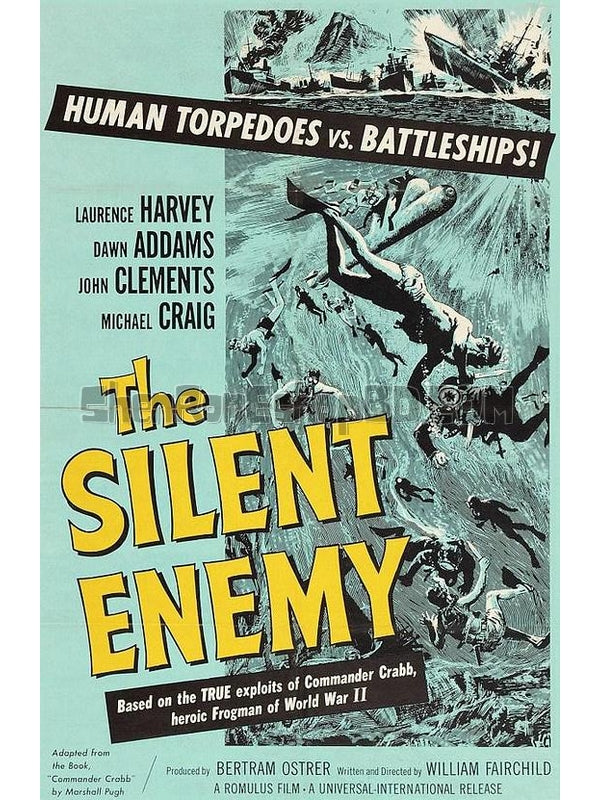 SRB41160 【無聲的敵人/ 海底肉搏戰 The Silent Enemy】電影 BD50G 不附粵配 附中文字幕 01碟