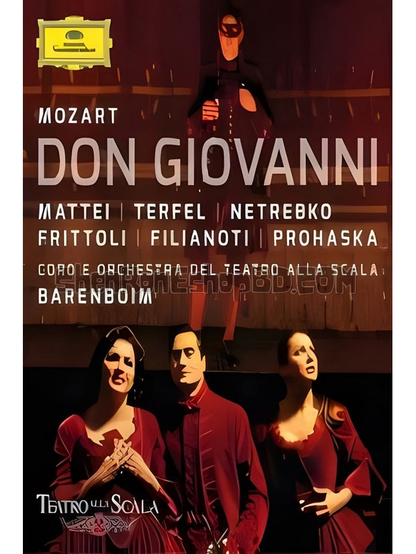 SRB41290 【莫札特 (唐·喬萬尼) "The Metropolitan Opera Hd Live"Mozart'S Don Giovanni】音樂 BD50G 不附粵配 附中文字幕 01碟