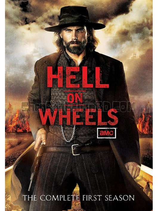 SRB41489 【地獄之輪 第一季 Hell On Wheels Season 1‎】劇集 BD25G 不附粵配 附中文字幕 03碟