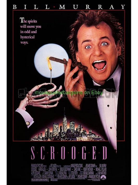 SRB41570 【孤寒財主/回到過去 Scrooged】電影 BD25G 不附粵配 附中文字幕 01碟