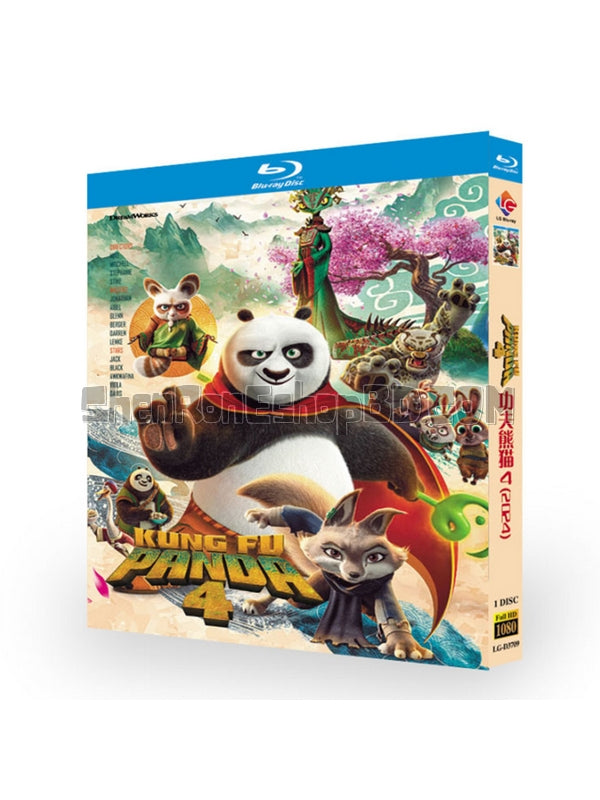 SRB41591 【功夫熊貓4 Kung Fu Panda 4】動畫 BD50G 不附粵配 附中文字幕 01碟