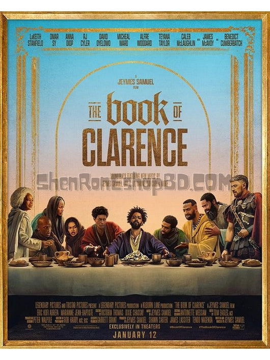 SRB41608 【克拉倫斯之書 The Book Of Clarence】電影 BD25G 不附粵配 附中文字幕 01碟